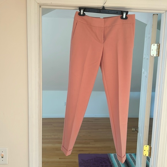 LOFT pink Marisa pant- gently worn size 0 - Picture 1 of 5